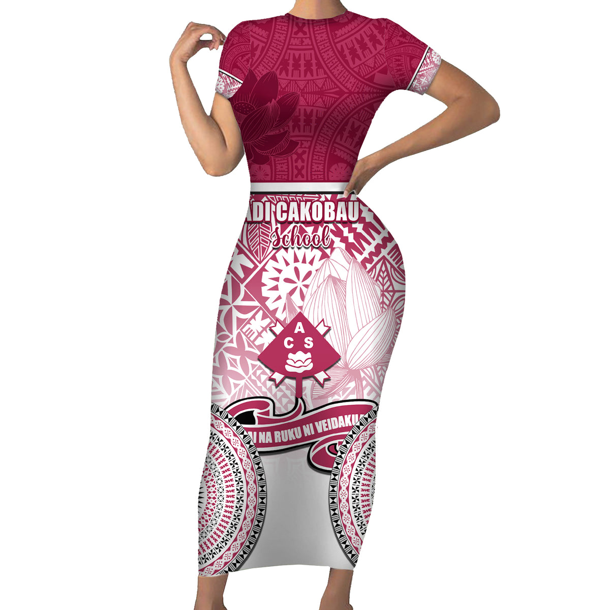 adi-cakobau-school-family-matching-short-sleeve-bodycon-dress-and-hawaiian-shirt-75th-anniversary