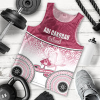 Adi Cakobau School Men Tank Top 75th Anniversary LT05 Pink - Polynesian Pride
