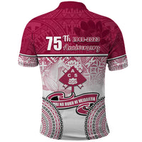 Adi Cakobau School Polo Shirt 75th Anniversary LT05 - Polynesian Pride
