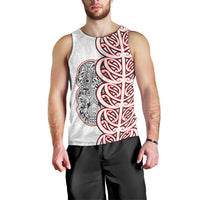 Aotearoa New Zealand Men Tank Top Maori Marae Pattern Tiki LT05 - Polynesian Pride