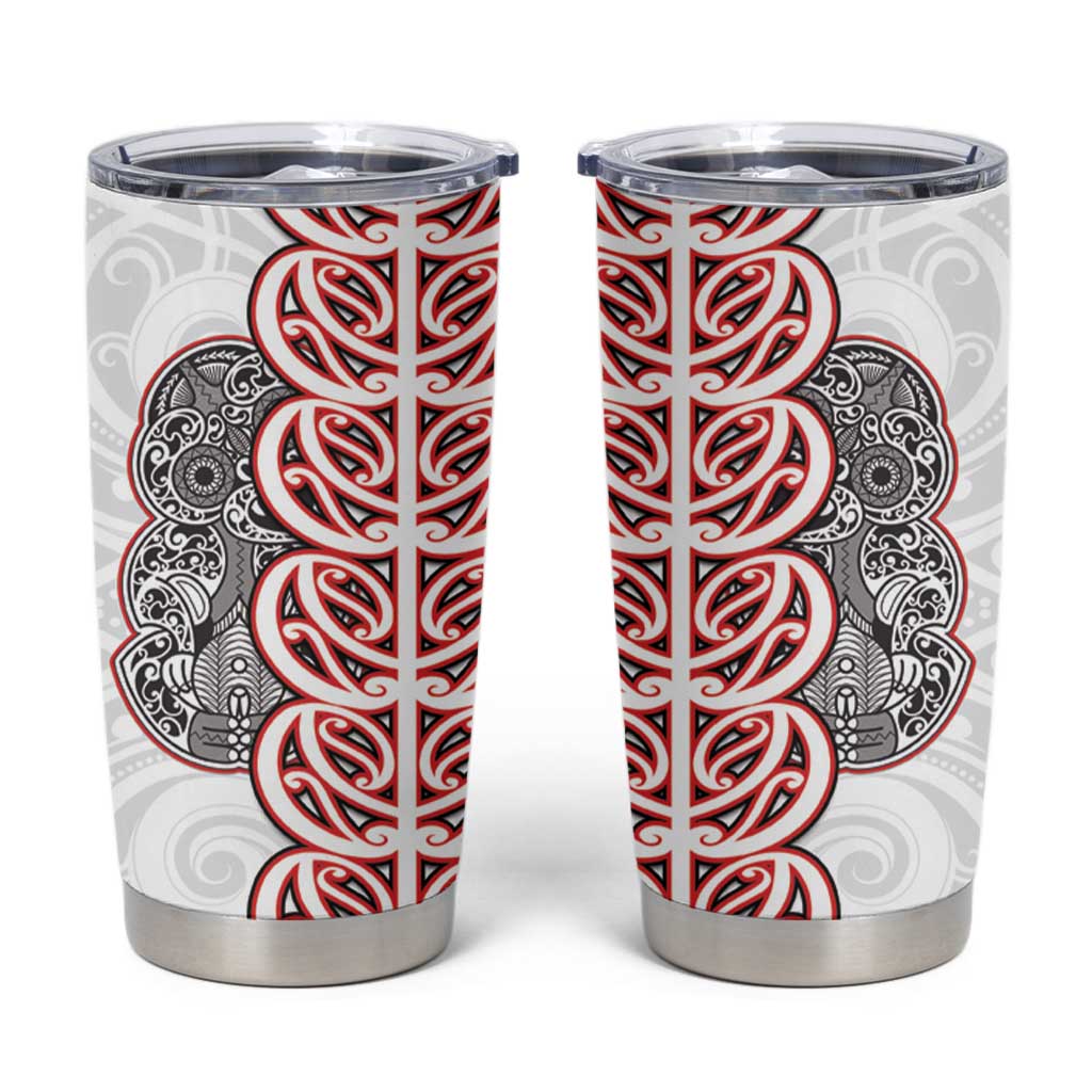 Aotearoa New Zealand Tumbler Cup Maori Marae Pattern Tiki