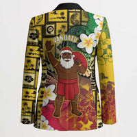 Vanuatu Christmas Blazer Ni-Van Santa Retro Style - Polynesian Pride