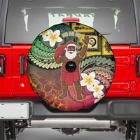 Vanuatu Christmas Spare Tire Cover Ni-Van Santa Retro Style - Polynesian Pride