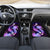 Galaxy Polynesian Pattern With Tropical Flowers Car Mats LT05 - Polynesian Pride