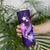 Galaxy Polynesian Pattern With Tropical Flowers Skinny Tumbler