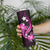 Pink Polynesian Pattern With Tropical Flowers Skinny Tumbler