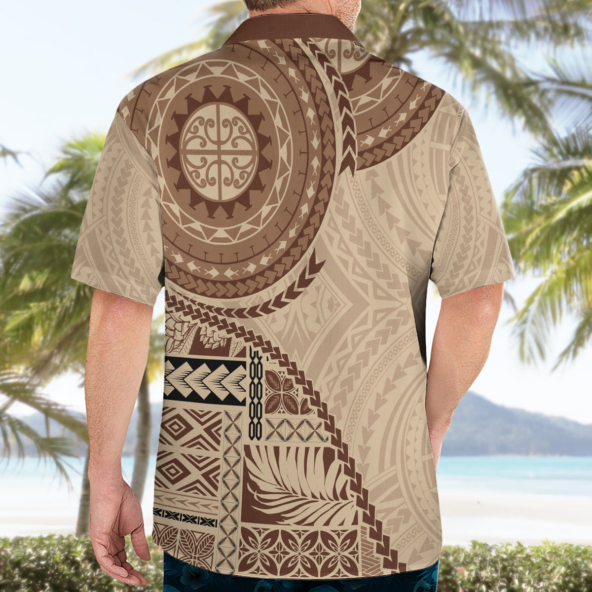 Samoa Siapo Pattern Simple Style Hawaiian Shirt LT05 - Polynesian Pride