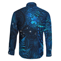 New Zealand Matariki Family Matching Short Sleeve Bodycon Dress and Hawaiian Shirt Maori New Year LT05 - Polynesian Pride