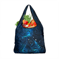 New Zealand Matariki Grocery Bag Maori New Year LT05 1-pack One Size Blue - Polynesian Pride