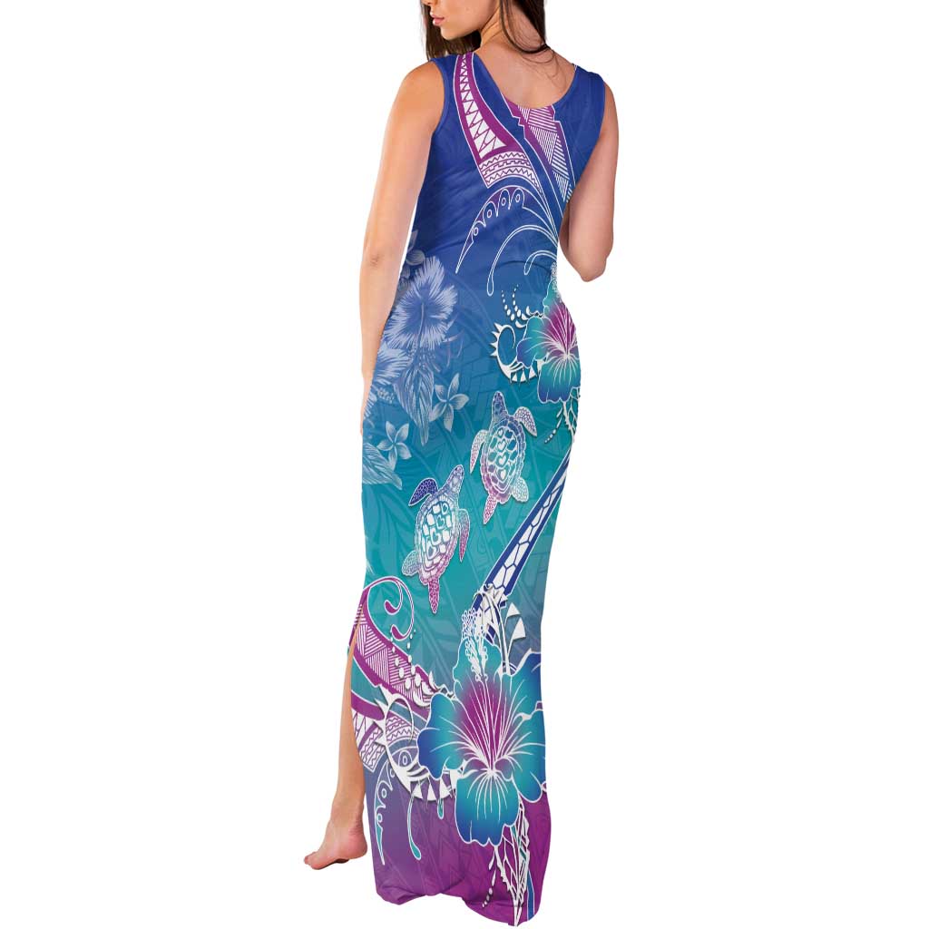 Polynesia Sea Turtle Couple Tank Maxi Dress Love Is Life