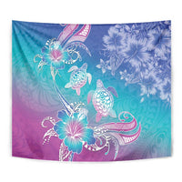 Polynesia Sea Turtle Couple Tapestry Love Is Life