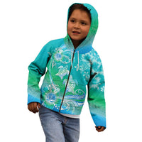 Polynesia Sea Turtle Couple Kid Hoodie I Am Turtley In Love With You