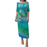 Polynesia Sea Turtle Couple Puletasi I Am Turtley In Love With You