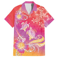 Polynesia Sea Turtle Couple Hawaiian Shirt One Soul One Love