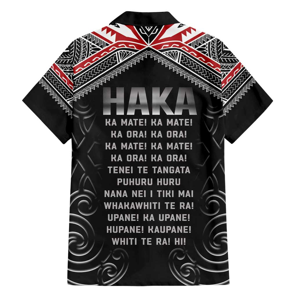 New Zealand Aotearoa Family Matching Long Sleeve Bodycon Dress and Hawaiian Shirt Traditional Kapa Haka LT05 - Polynesian Pride
