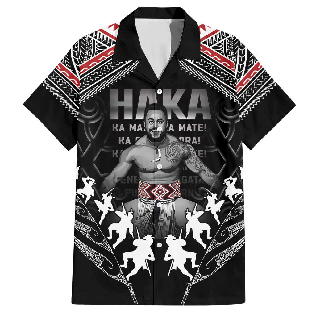 New Zealand Aotearoa Hawaiian Shirt Traditional Kapa Haka