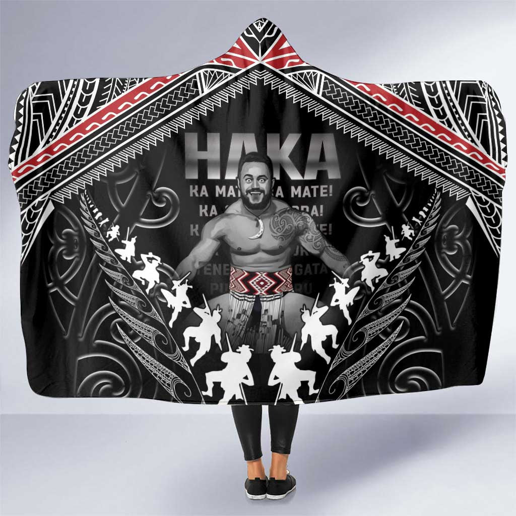 New Zealand Aotearoa Hooded Blanket Traditional Kapa Haka