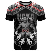 New Zealand Aotearoa T Shirt Traditional Kapa Haka LT05 Black - Polynesian Pride