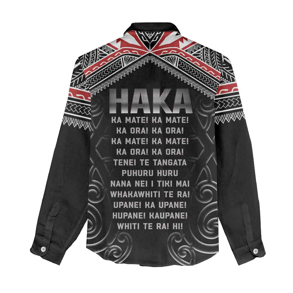 New Zealand Aotearoa Women Casual Shirt Traditional Kapa Haka LT05 - Polynesian Pride