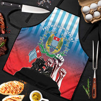 Free West Papua Apron One People One Soul Unique Style LT05 Blue - Polynesian Pride
