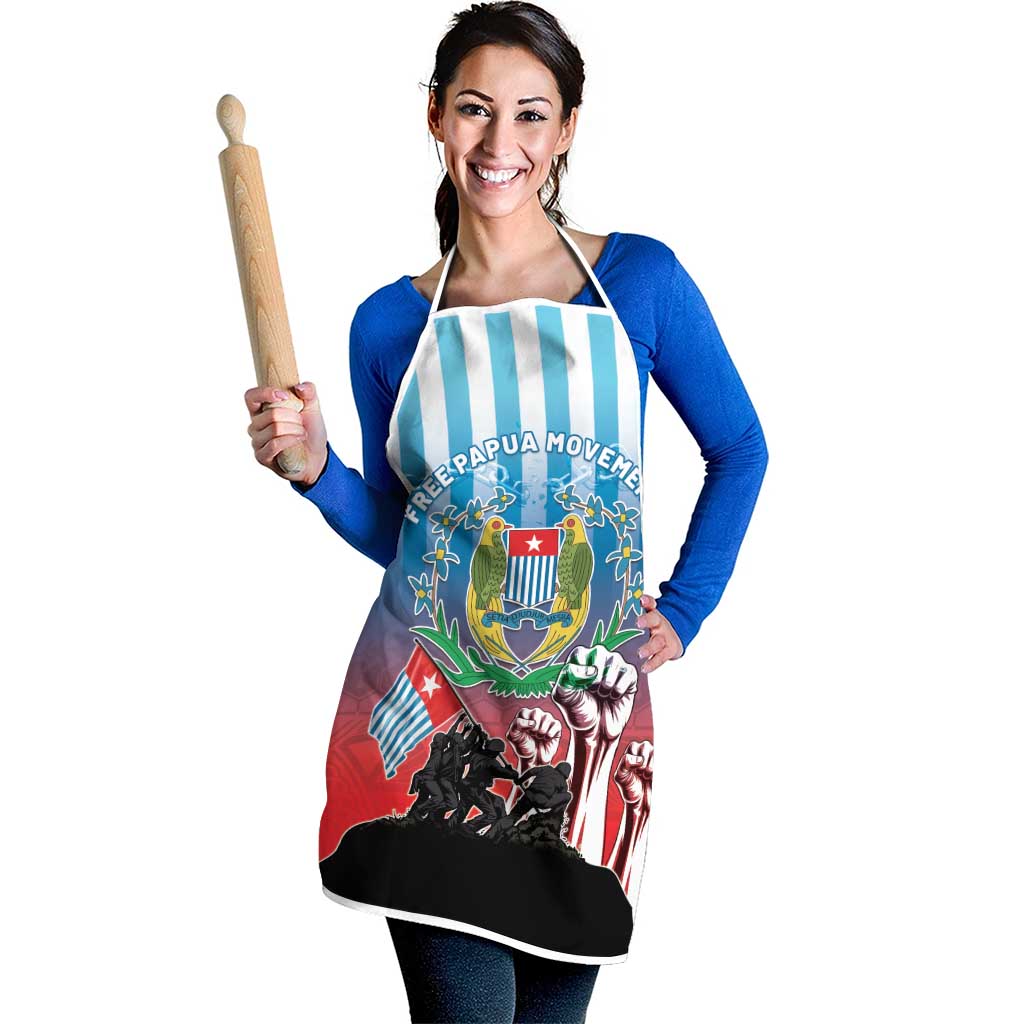 Free West Papua Apron One People One Soul Unique Style LT05 - Polynesian Pride