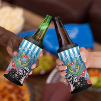Personalised Free West Papua 4 in 1 Can Cooler Tumbler One People One Soul Unique Style LT05 - Polynesian Pride