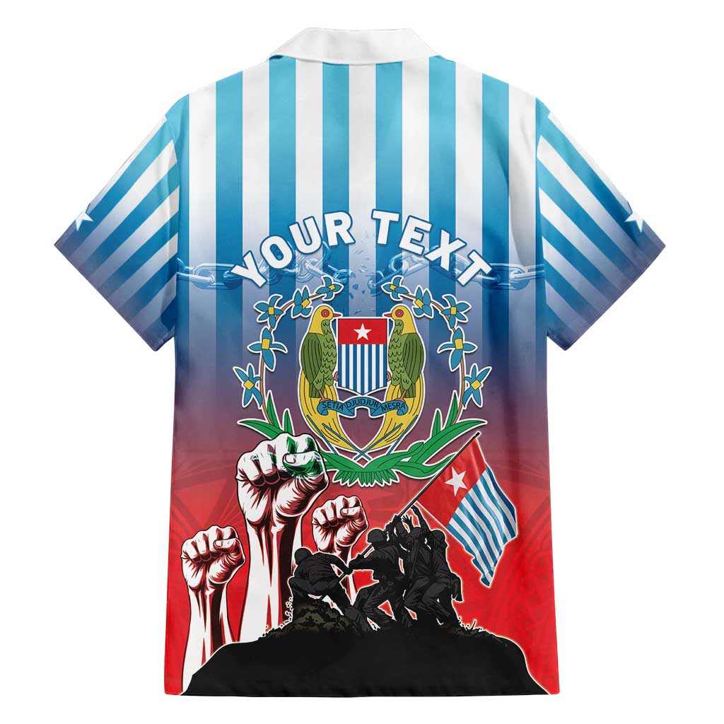 Personalised Free West Papua Family Matching Off Shoulder Short Dress and Hawaiian Shirt One People One Soul Unique Style - Polynesian Pride