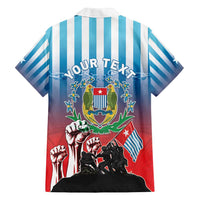 Personalised Free West Papua Family Matching Puletasi and Hawaiian Shirt One People One Soul Unique Style - Polynesian Pride