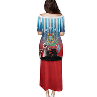 Personalised Free West Papua Family Matching Puletasi and Hawaiian Shirt One People One Soul Unique Style - Polynesian Pride