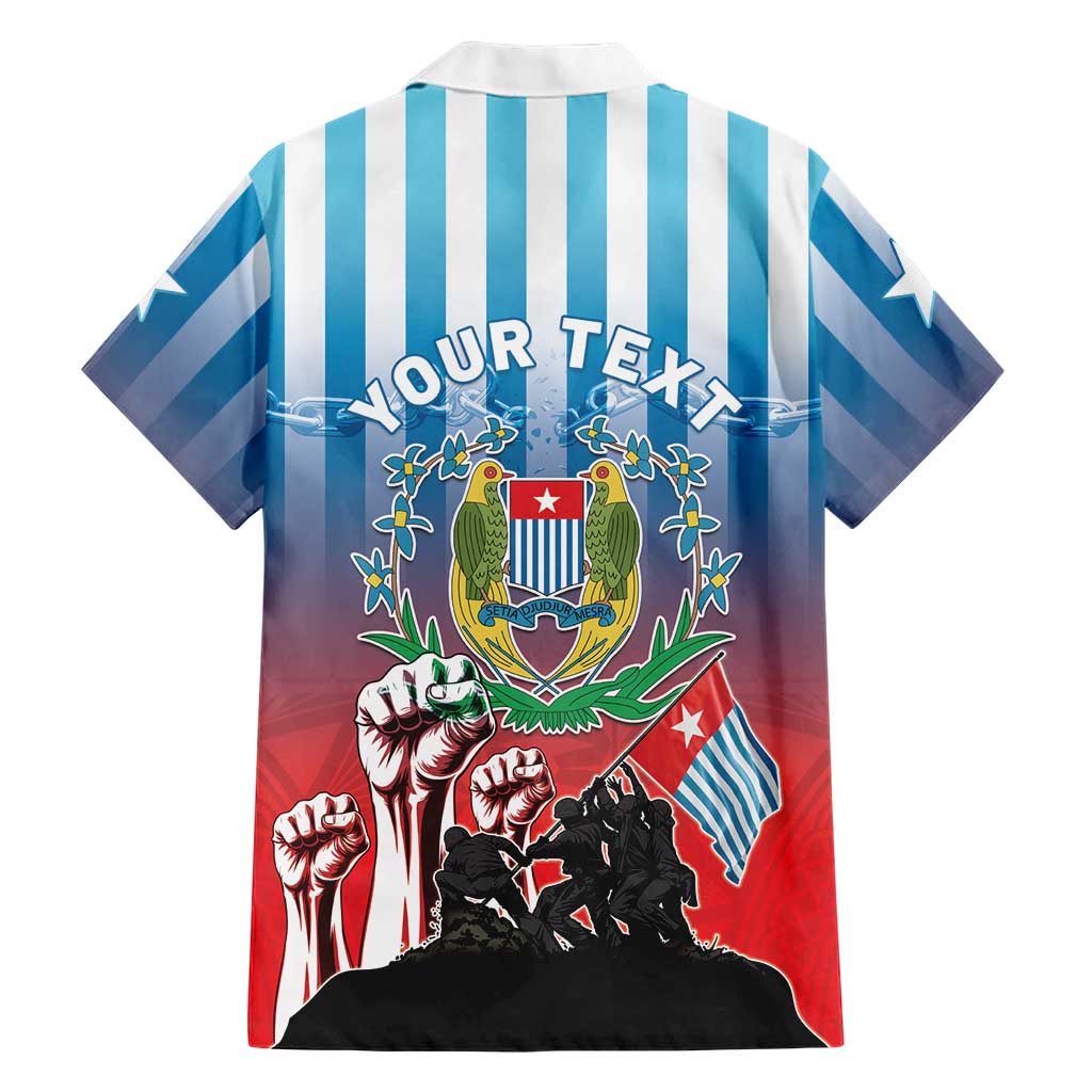 Personalised Free West Papua Hawaiian Shirt One People One Soul Unique Style LT05 - Polynesian Pride