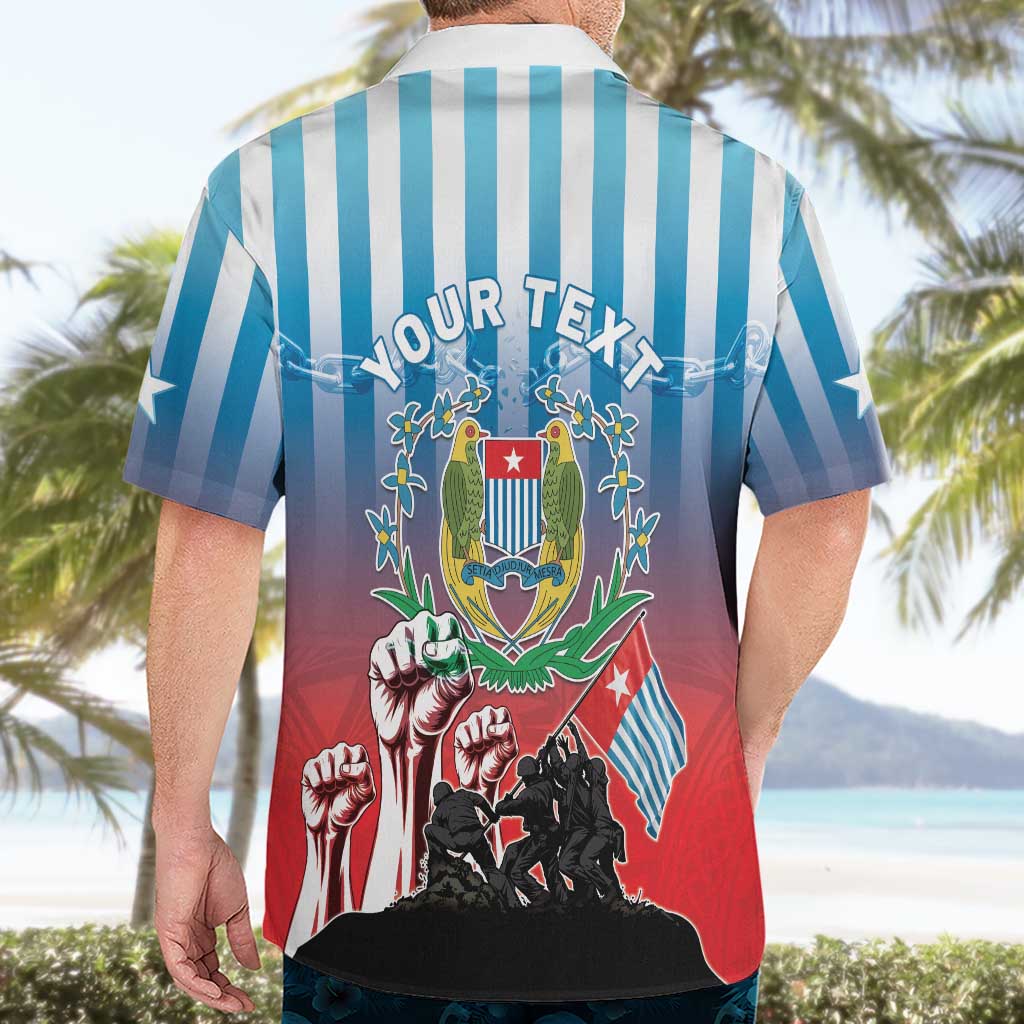 Personalised Free West Papua Hawaiian Shirt One People One Soul Unique Style LT05 - Polynesian Pride