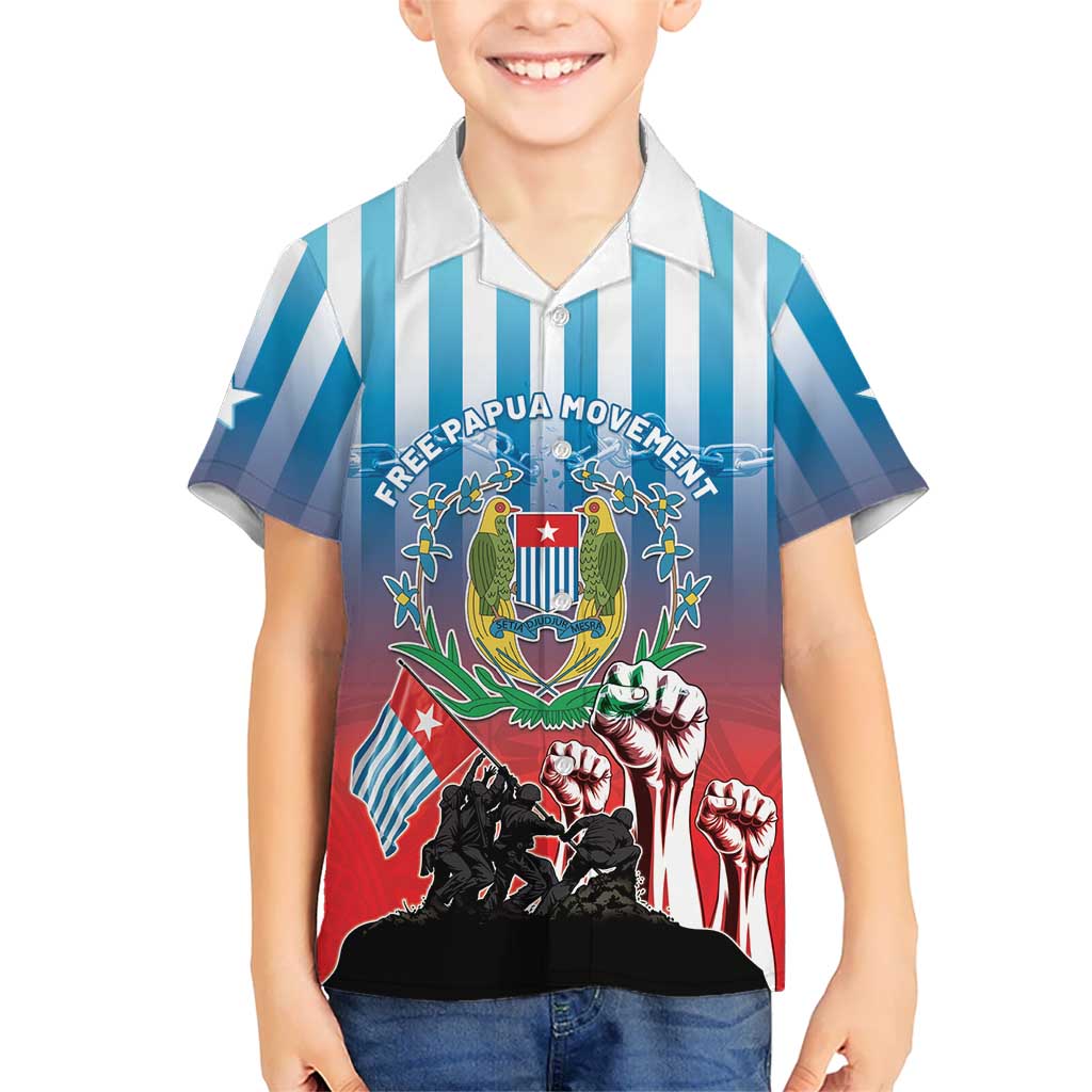 Personalised Free West Papua Hawaiian Shirt One People One Soul Unique Style LT05 - Polynesian Pride