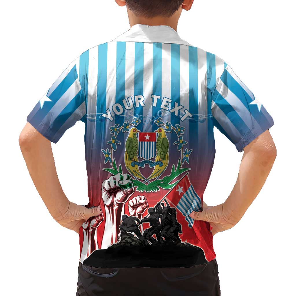 Personalised Free West Papua Hawaiian Shirt One People One Soul Unique Style LT05 - Polynesian Pride