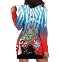 Personalised Free West Papua Hoodie Dress One People One Soul Unique Style LT05 - Polynesian Pride