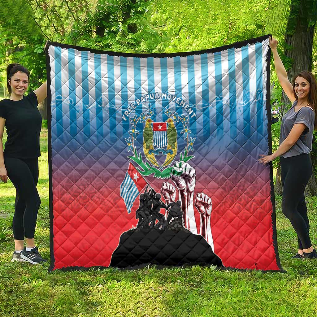 Free West Papua Quilt One People One Soul Unique Style LT05 - Polynesian Pride