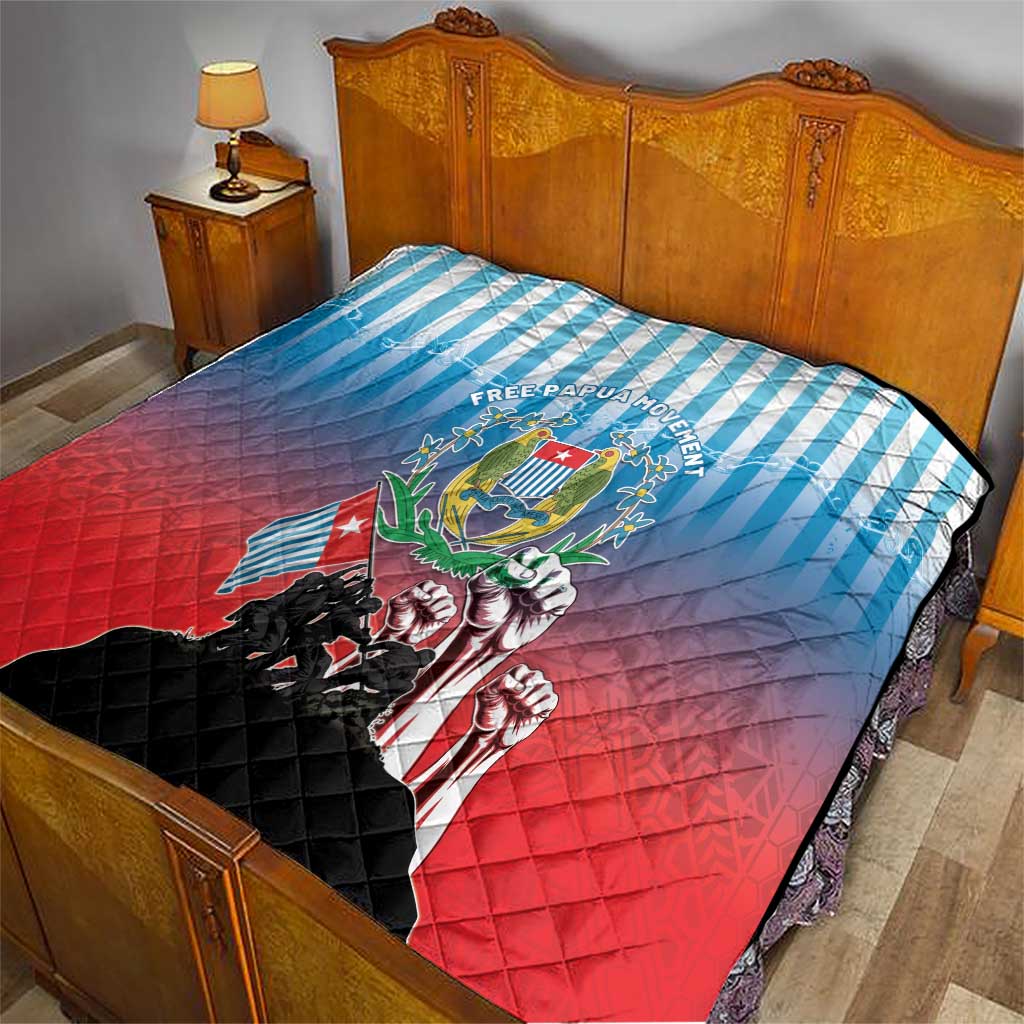 Free West Papua Quilt One People One Soul Unique Style LT05 - Polynesian Pride