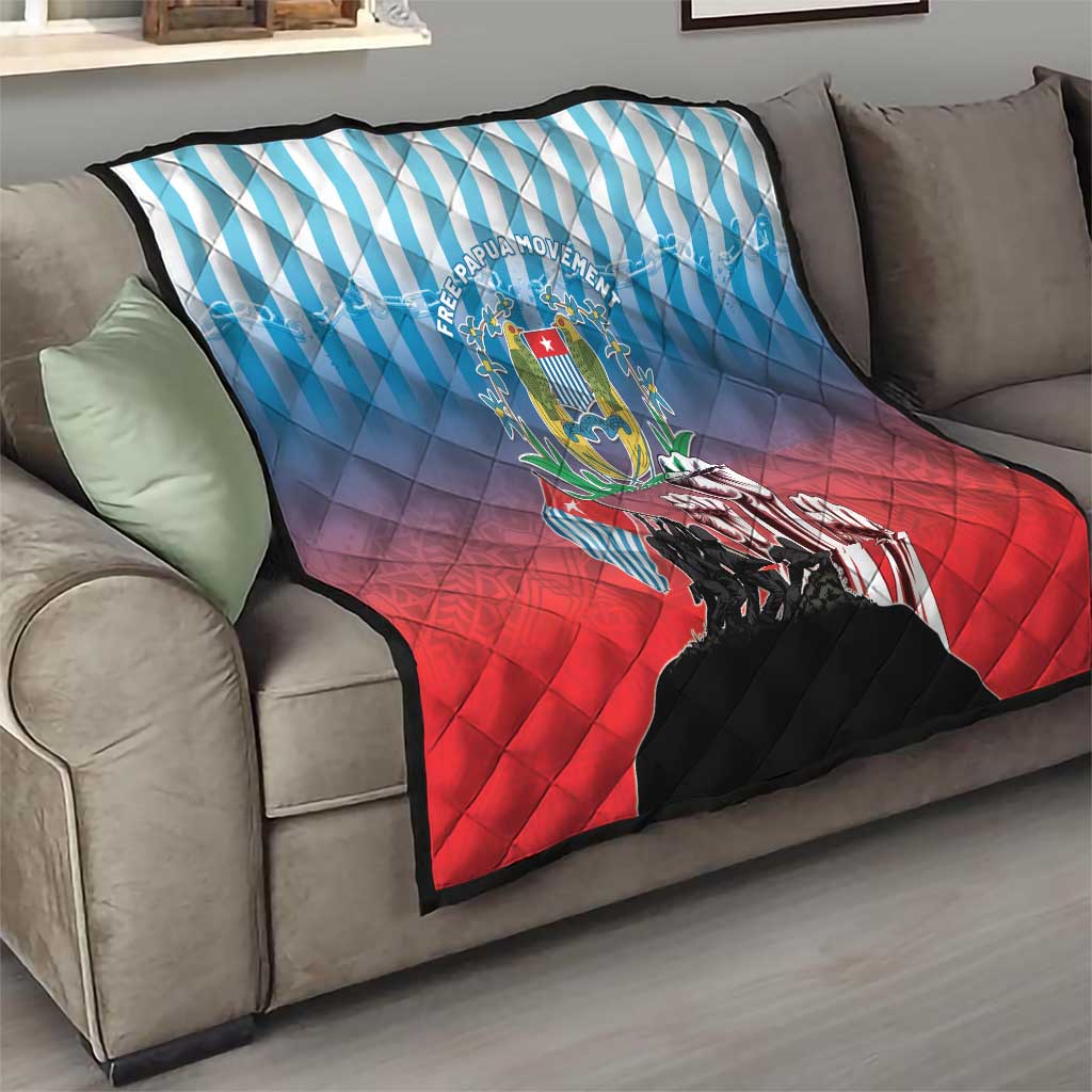 Free West Papua Quilt One People One Soul Unique Style LT05 - Polynesian Pride