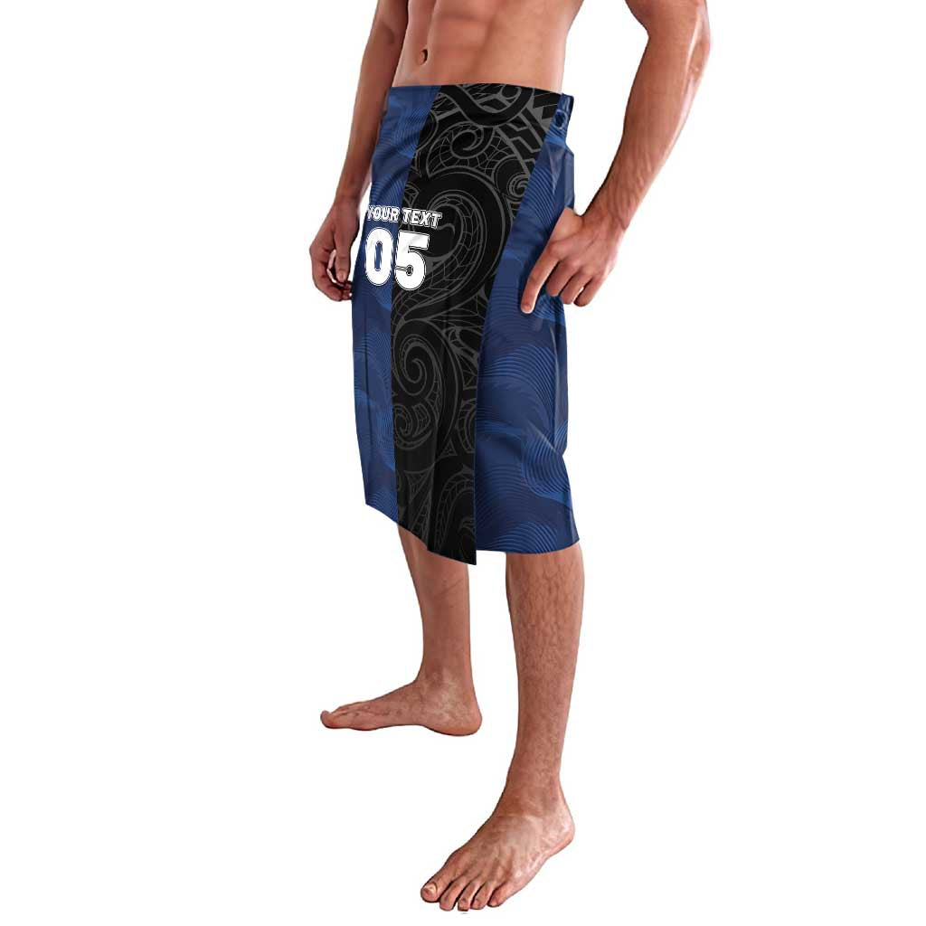 France And New Zealand Rugby Custom Lavalava Les Bleus Rooster With Maori Tiki LT05 - Polynesian Pride