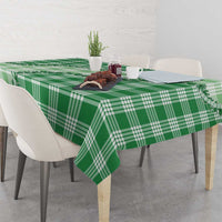 Green Hawaii Palaka Tablecloth Hawaiian Pikake Lei