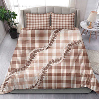 Beige Hawaii Palaka Bedding Set Hawaiian Pikake Lei LT05 - Polynesian Pride