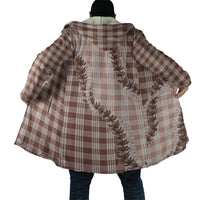 Beige Hawaii Palaka Cloak Hawaiian Pikake Lei