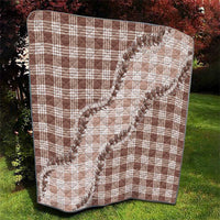 Beige Hawaii Palaka Quilt Hawaiian Pikake Lei LT05 - Polynesian Pride