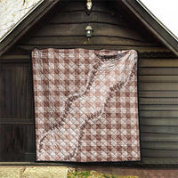 Beige Hawaii Palaka Quilt Hawaiian Pikake Lei LT05 - Polynesian Pride