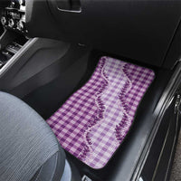 Violet Hawaii Palaka Car Mats Hawaiian Pikake Lei LT05 - Polynesian Pride