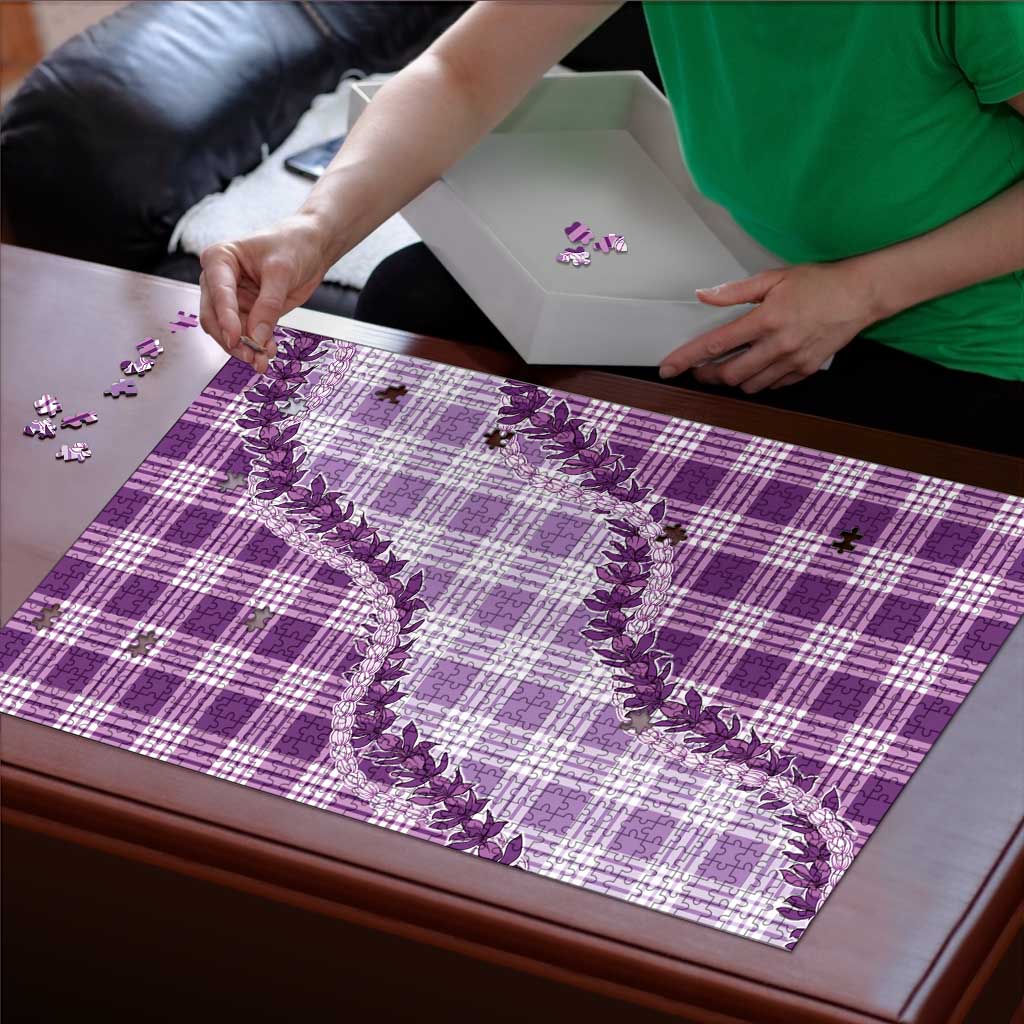 Violet Hawaii Palaka Puzzle Hawaiian Pikake Lei LT05 - Polynesian Pride