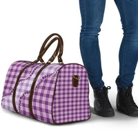 Violet Hawaii Palaka Travel Bag Hawaiian Pikake Lei LT05 - Polynesian Pride