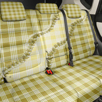 Yellow Hawaii Palaka Back Car Seat Cover Hawaiian Pikake Lei LT05 - Polynesian Pride