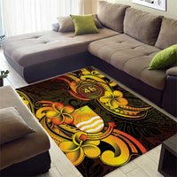 Personalised Kiribati Independence Day Area Rug 46th Anniversary LT05 - Polynesian Pride