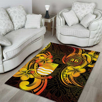 Personalised Kiribati Independence Day Area Rug 46th Anniversary LT05 - Polynesian Pride