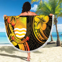 Personalised Kiribati Independence Day Beach Blanket 46th Anniversary LT05 - Polynesian Pride